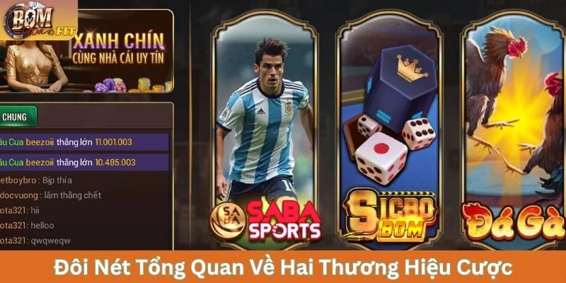 Đôi nét tổng quan về hai thương hiệu cược